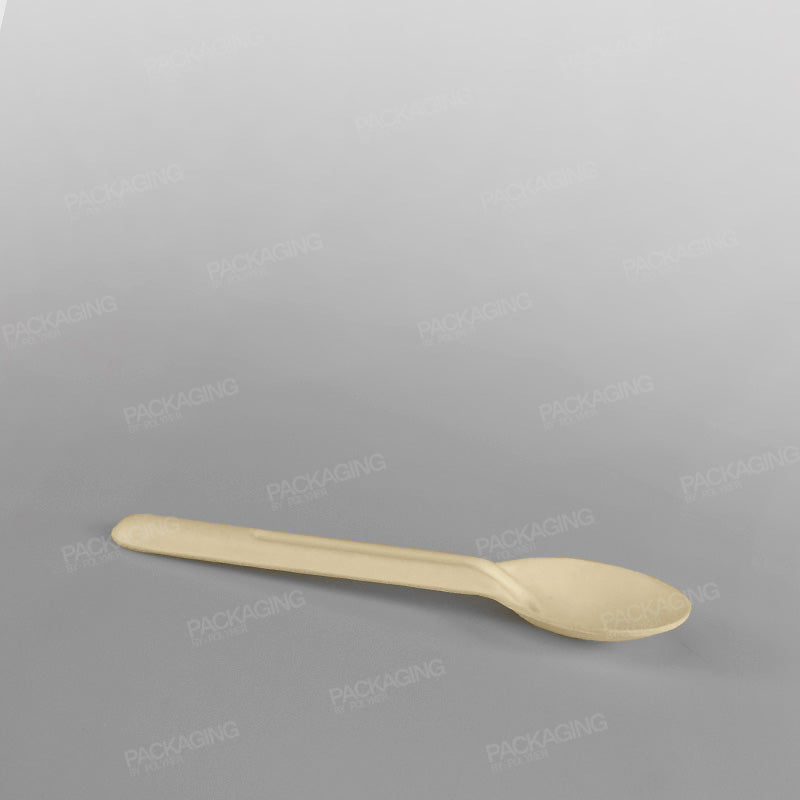 Compostable Bagasse Dessert Spoon