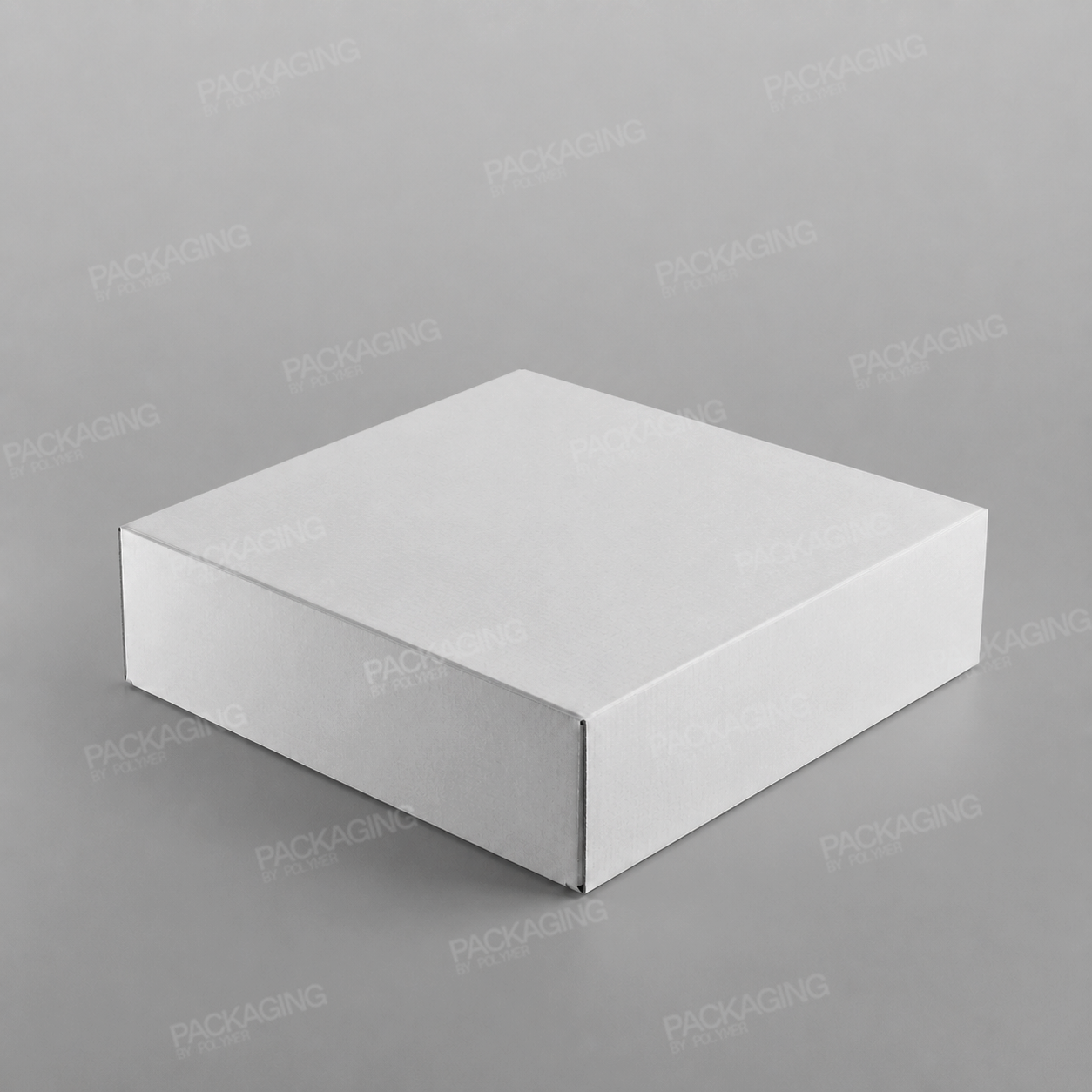 White Corrugated Cake Box