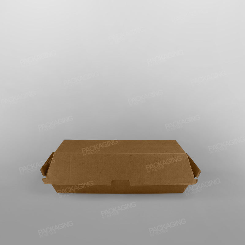 Kraft Hot Dog Box - 210x70x75mm