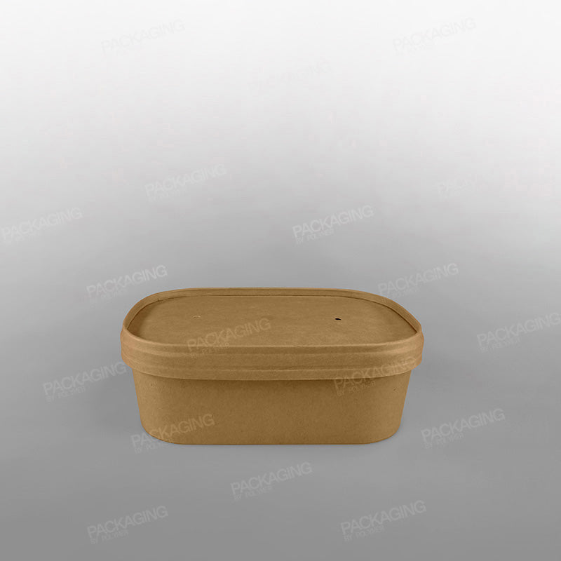 Kraft Lid for Colpac Stagione Kraft Base For Hot & Cold Food