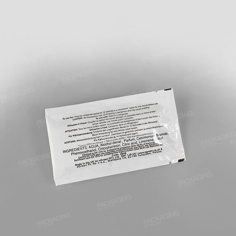 Lemon Scent Microwaveable Wipe