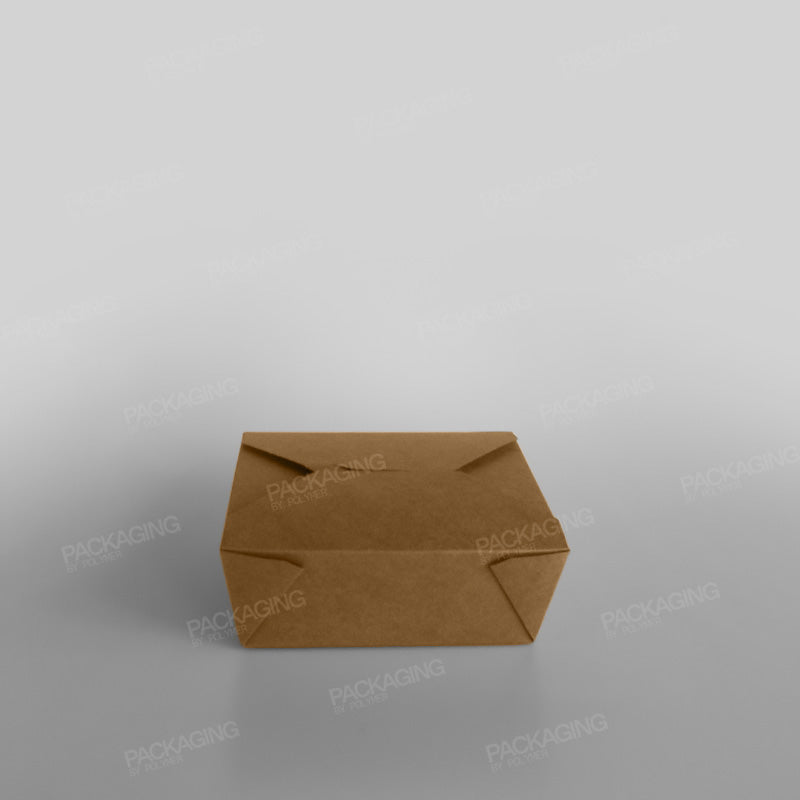 Compostable Leakproof Container, Brown