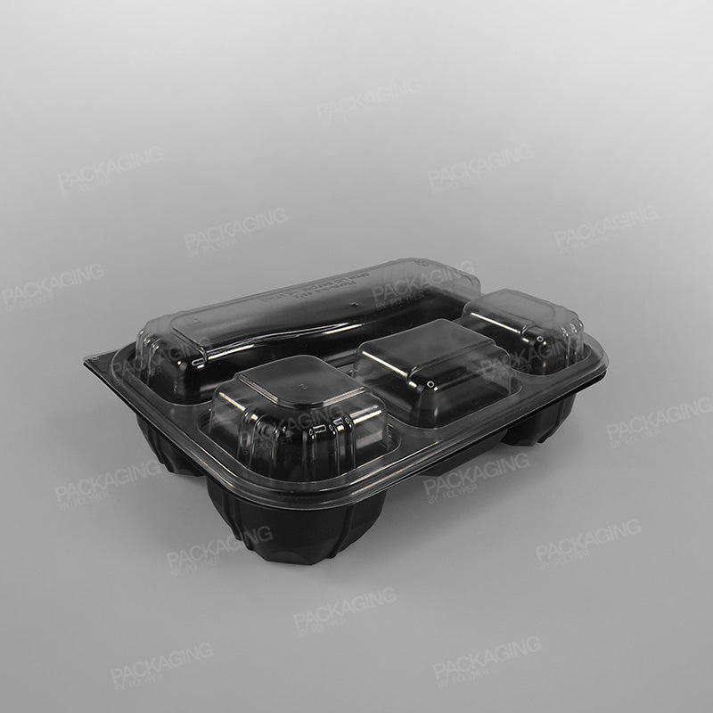 4 Compartment Microwavable Lid For Code MC63