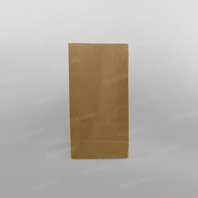 Brown Paper Grab Bag/ Take Away Bag, No Handles