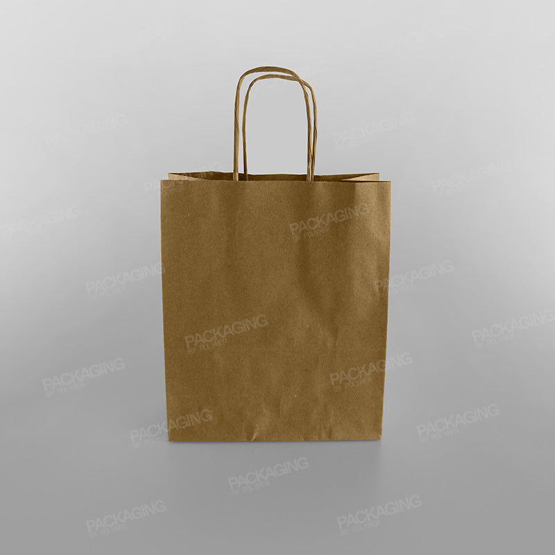 Premium Kraft Twisted Handle Paper Carrier Bag