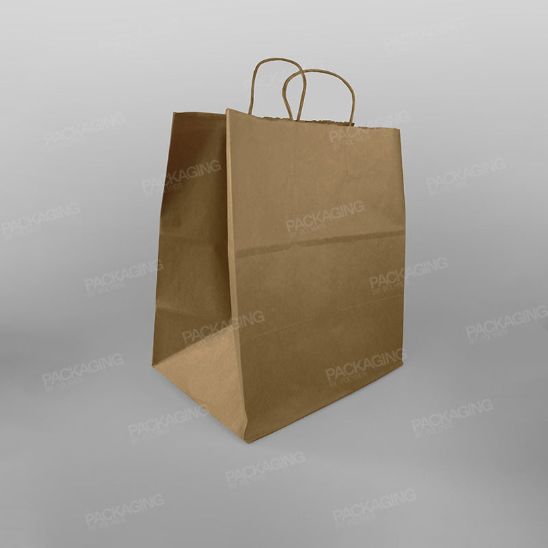 Premium Kraft Twisted Handle Paper Carrier Bag