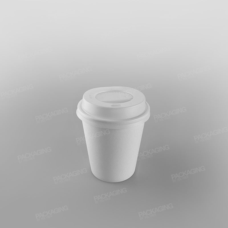 Go-Pak White Paper Cup Hot - Single Wall