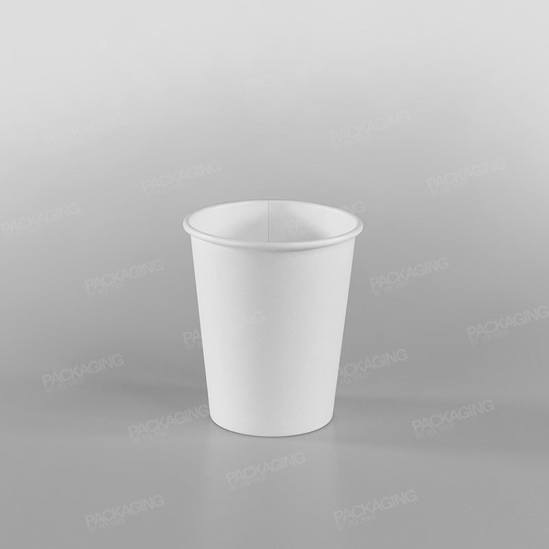 Go-Pak White Paper Cup Hot - Single Wall
