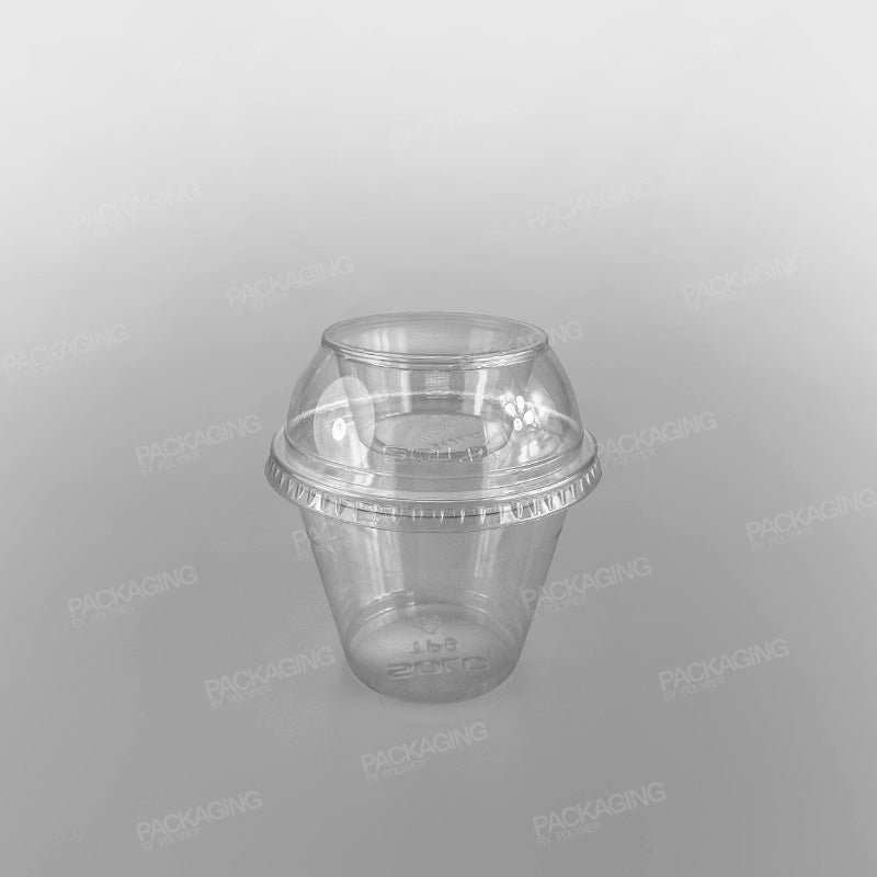Solo Plastic Clear Cup, Squat - 9oz [266ml]