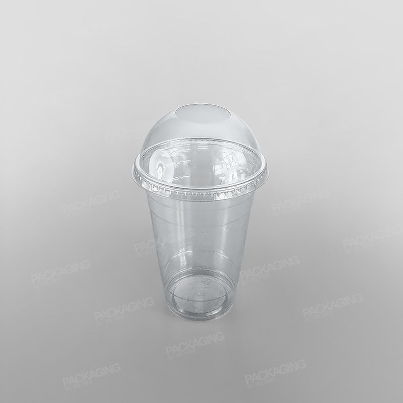 Somoplast Recycled Plastic Clear Domed Lid