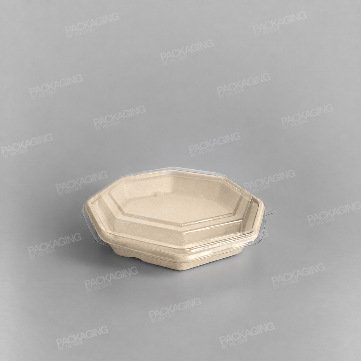 Sabert Octagonal Pulp Plate - 830ml