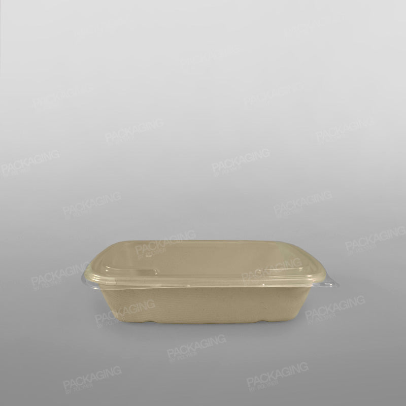 Sabert PP Lid For Rectangular Pulp Tray - 825ml