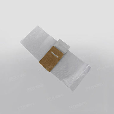 Kraft Baguette Collar With Perforated Film [60mm Diameter] - Packaging By Polymer