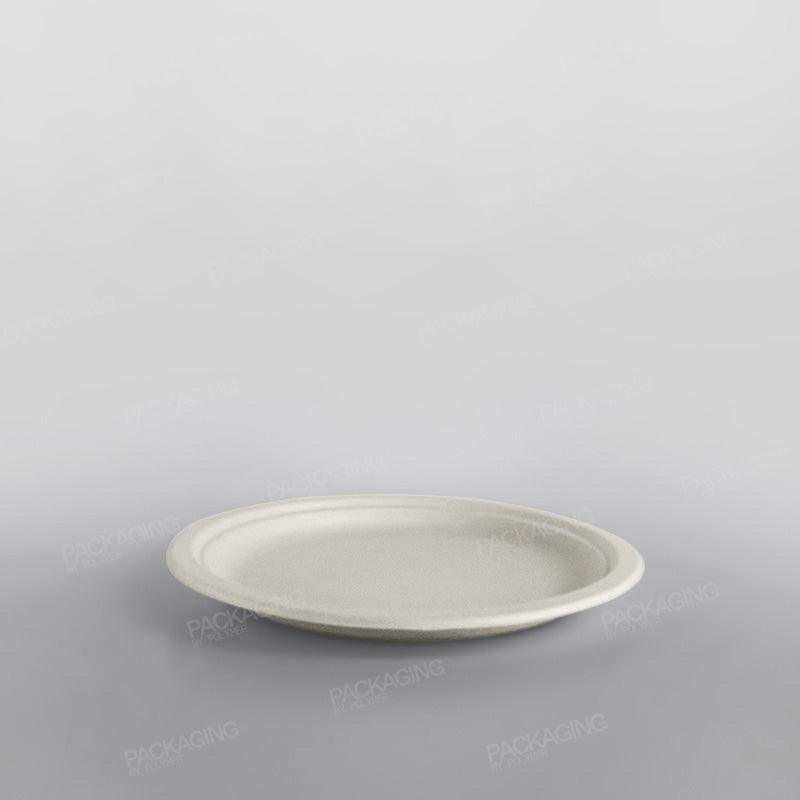 Bagasse Dinner Plate - Packaging By Polymer