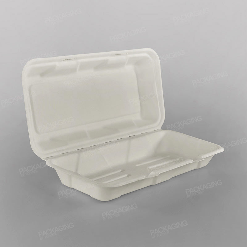 Vegware Compostable Bagasse 12x6inch Fish & Chips Box