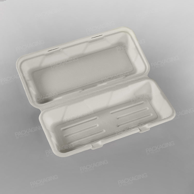 Vegware Compostable Bagasse 12x6inch Fish & Chips Box