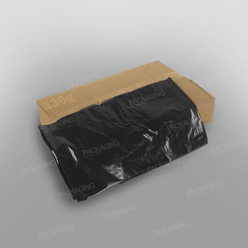 Black Refuse Bag - 23 x 34 x 47 inch - 330G - Packaging By Polymer