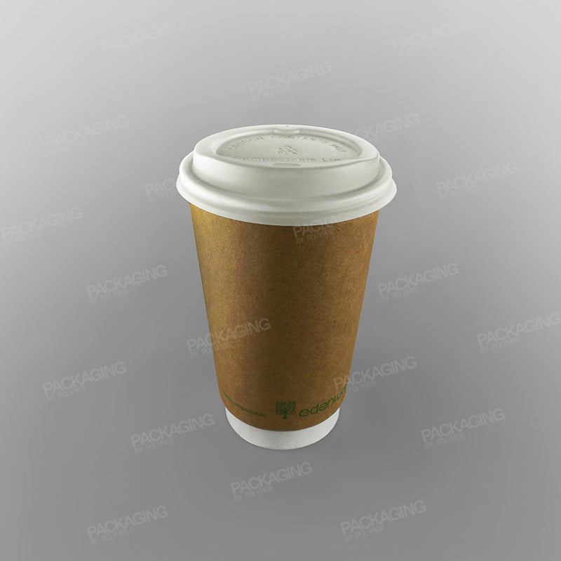 Compostable Coffee Cup Double Wall Kraft