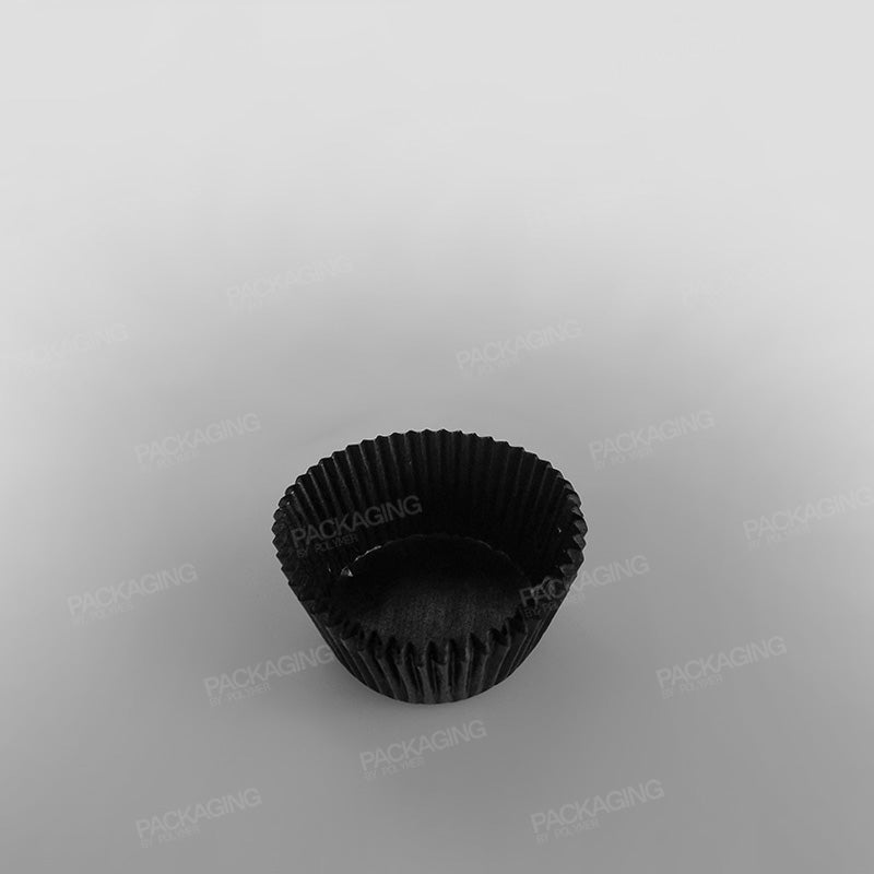 Bun Case Plain Black - 44 x 25mm