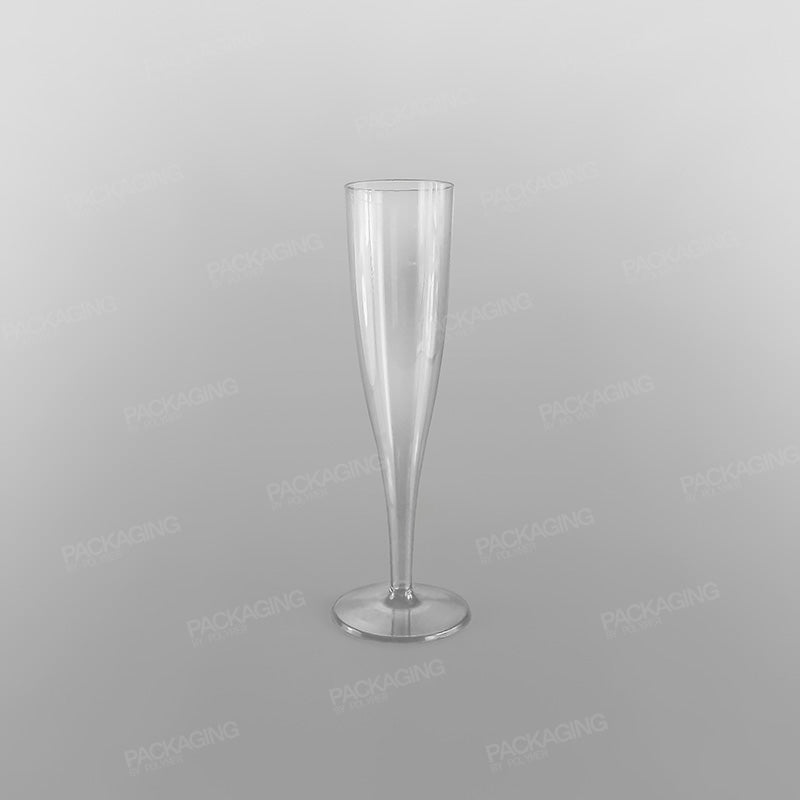 Clear Disposable Champagne Tulips [100ml to line]