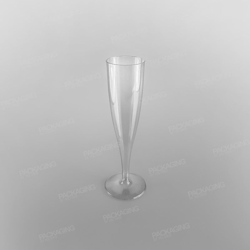 Clear Disposable Champagne Tulips [100ml to line]