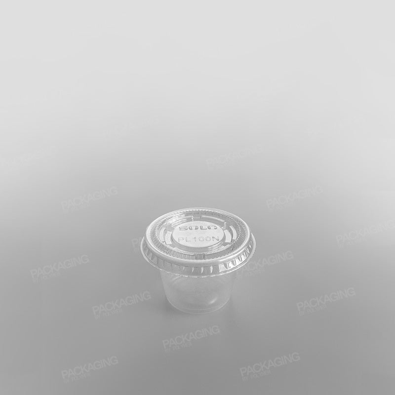 Solo Plastic Sauce Container Round