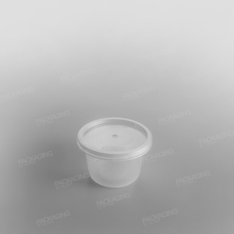 Satco Plastic Container Round & Lids