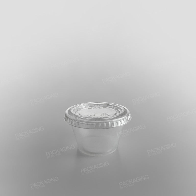Solo Plastic Sauce Container Round