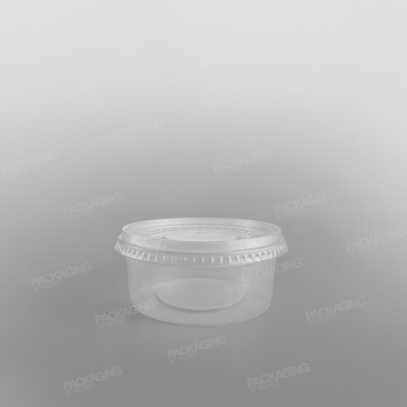 Somoplast Round Microwavable Deli Container & Lid