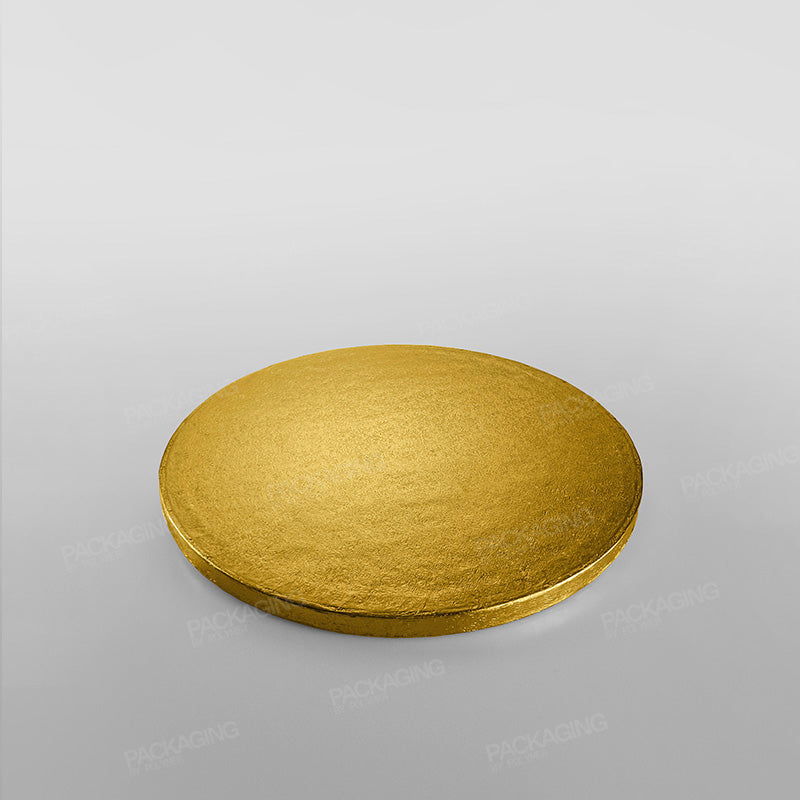 Cake Drums Round, Gold