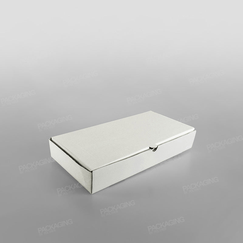 White Corrugated Fish & Chips Boxes