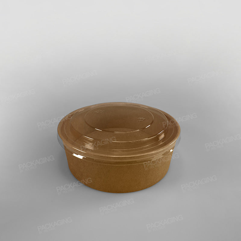Polymer Paper Food Bowl - Kraft