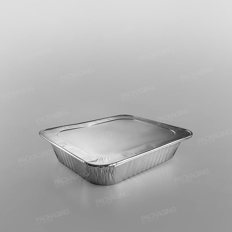 Half Deep Gastronorm Foil Container - Rolled Edge [10x12x2.5inch]