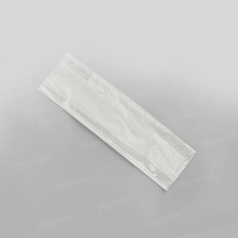 Paper Film Fronted Bag - White
