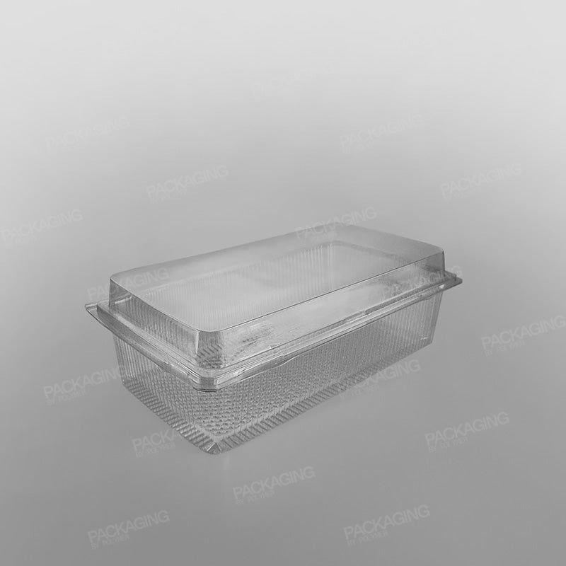 GPI Traitipack Clear Hinged Bakery Container - X13H110