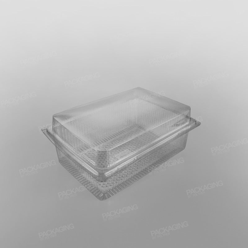 GPI Traitipack Clear Hinged Bakery Container - X115H100