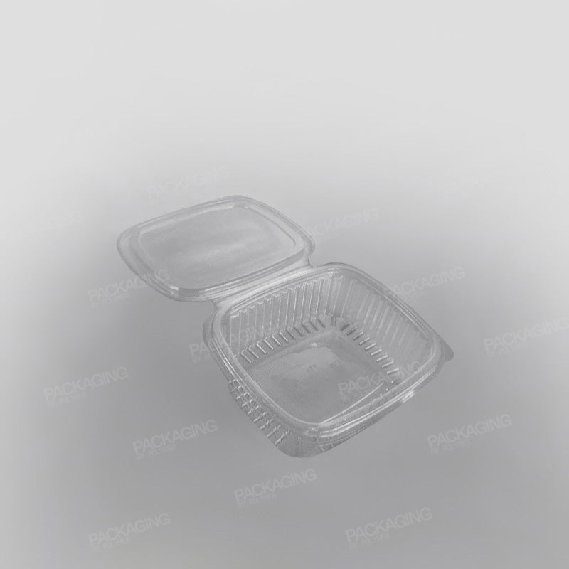 Somoplast Clear Hinged Rectangular Plastic Container