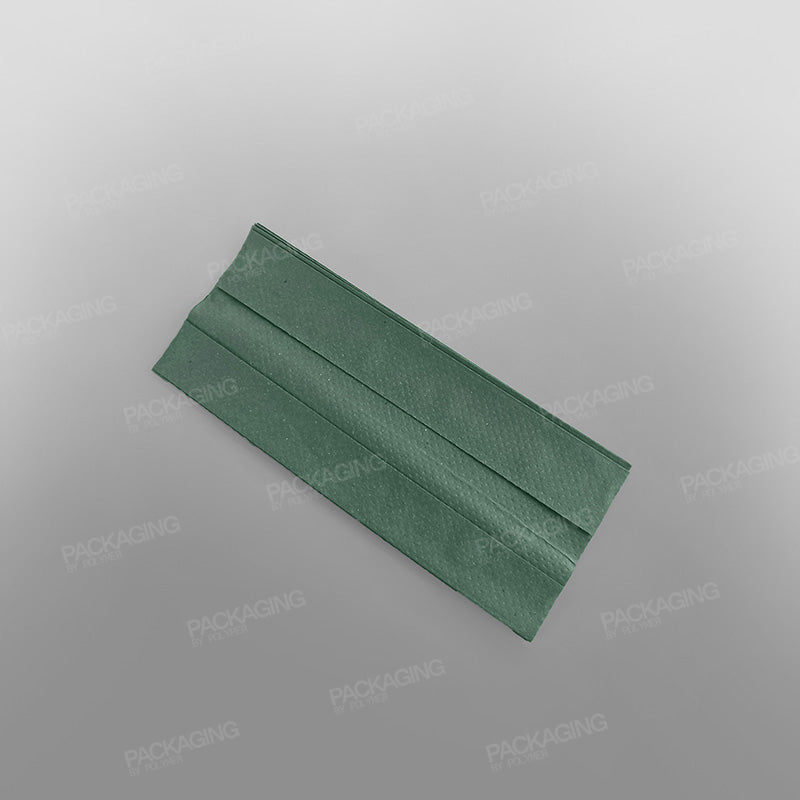 Green C-fold Hand Towel 1ply