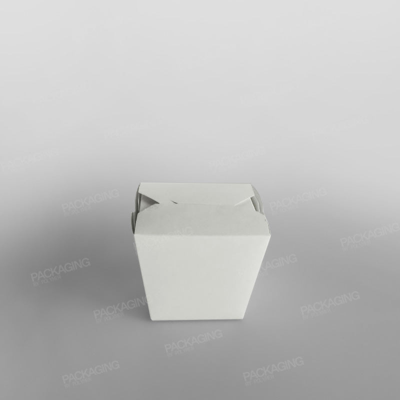 Compostable Leakproof Container, White