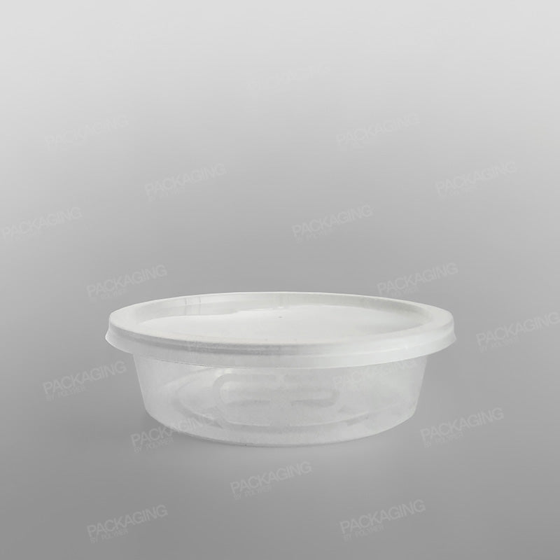 Satco Round Microwave Containers & Lids - 1100ml