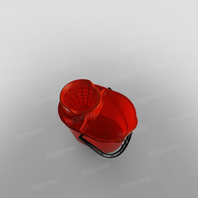 12 Litre Deluxe Mop Bucket - Red