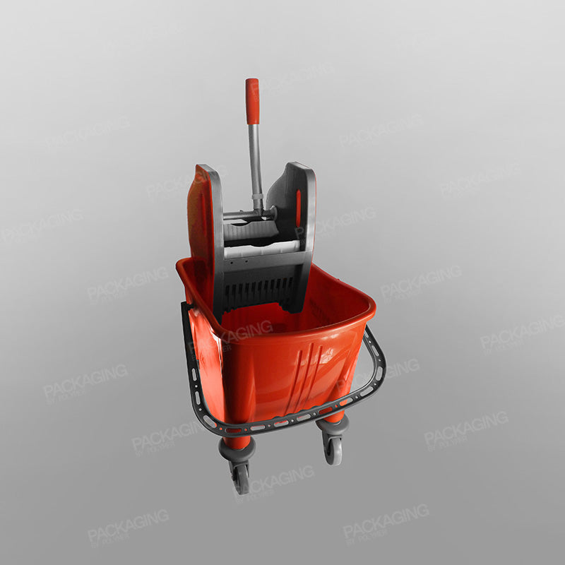 Bucket & Ringer Mopping Combo - Red