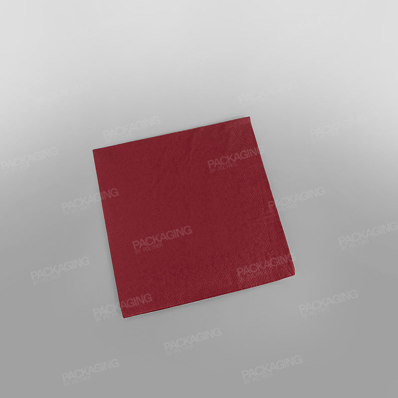 Poppies Napkin Bordeaux 2 Ply