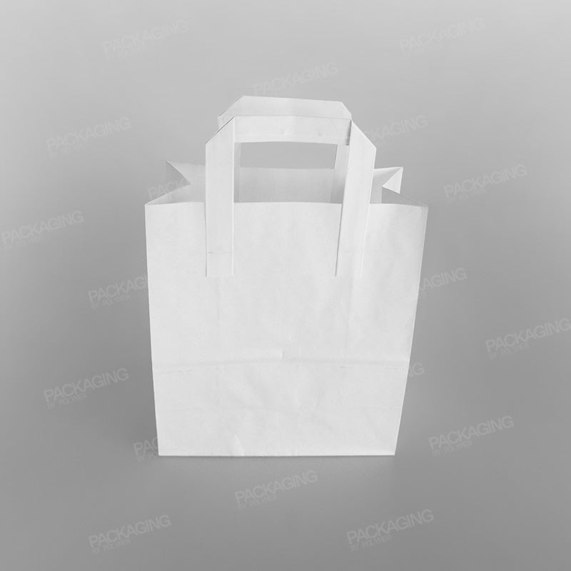 White Paper Carrier Bag