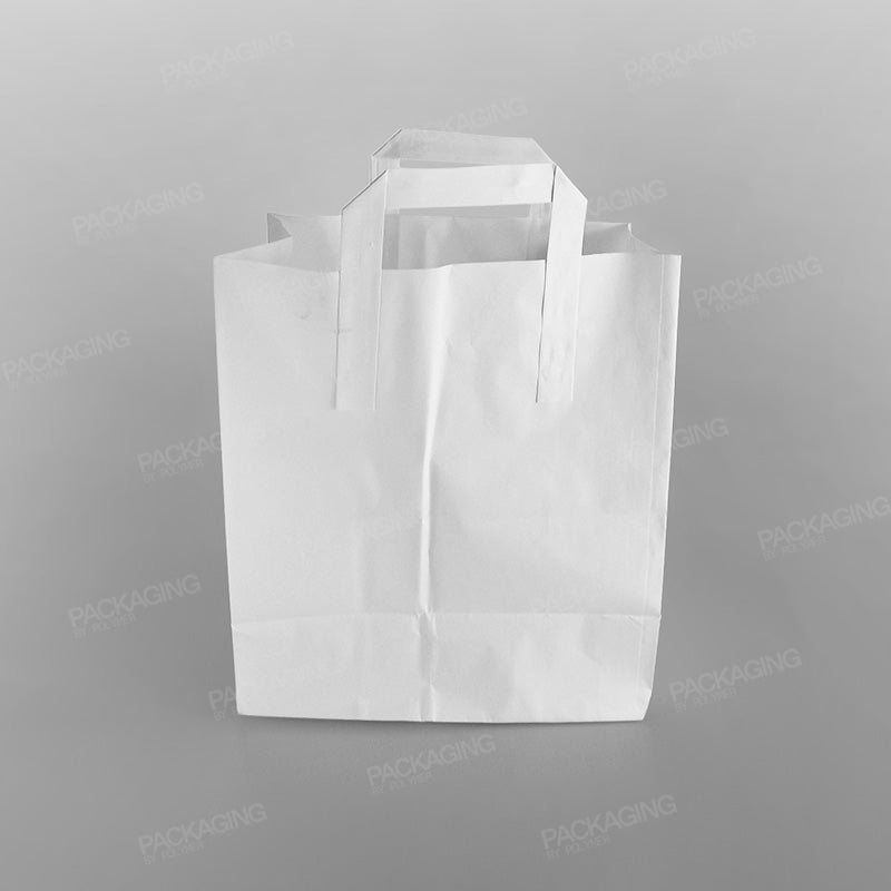 White Paper Carrier Bag