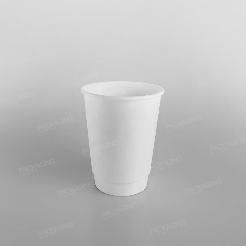 Go-Pak White Paper Cup Hot - Double Wall