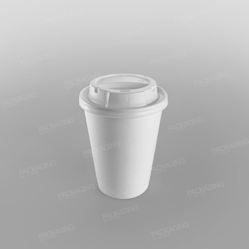 Single Wall White Paper Coffee Cup
