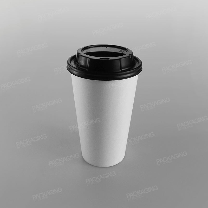 Single Wall White Paper Coffee Cup
