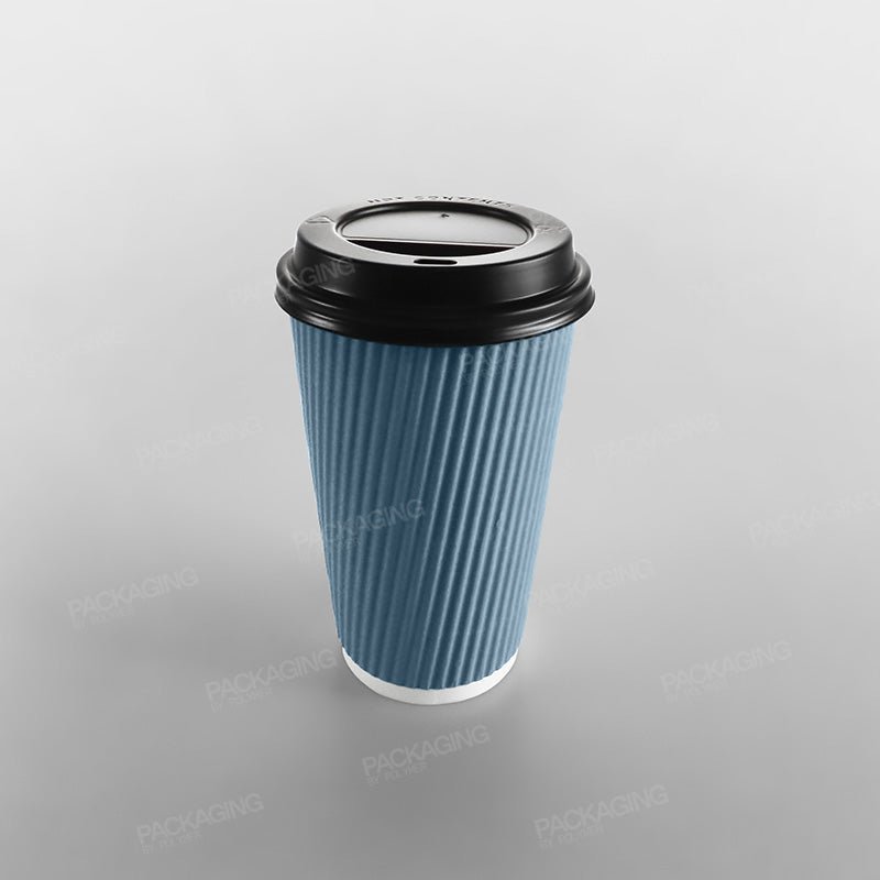 Ripple Kraft Paper Cup Hot - Various Colours