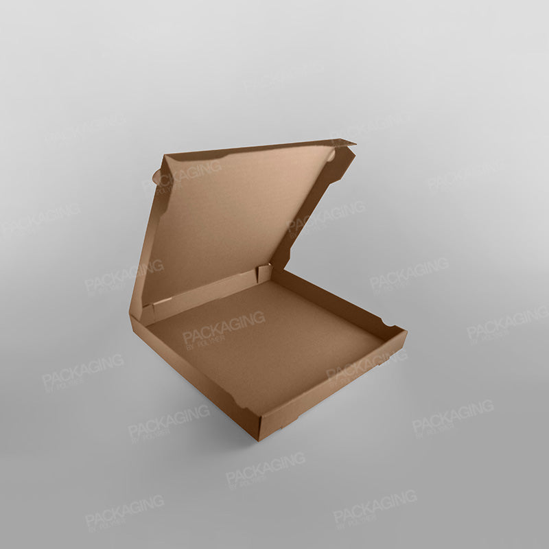 Pizza Box Brown Plain, Square